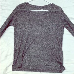 Old Navy Grey Boyfriend Long Sleeve